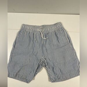 Crewcuts, Boys' seersucker swim trunk, size 14